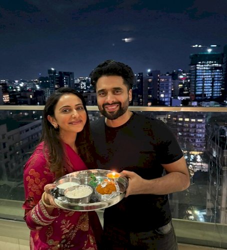 Rakul Preet Singh celebrates her first Kajari Teej with mother-in-law