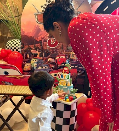 Sonam Kapoor says 'Mama loves you to the moon and back' as son Vayu turns 3