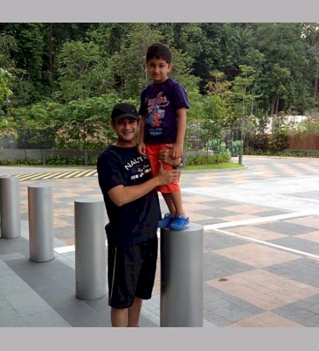 Actor Mahesh Babu tells son Gautham: My love is with you every step of the way!