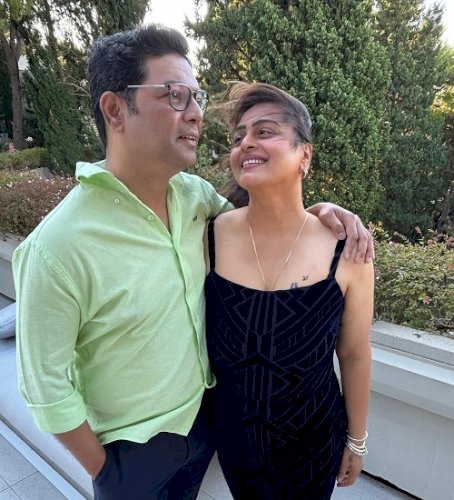 Shilpa Shirodkar pens a lovely birthday wish for her 'anchor' Aparesh Ranjit 