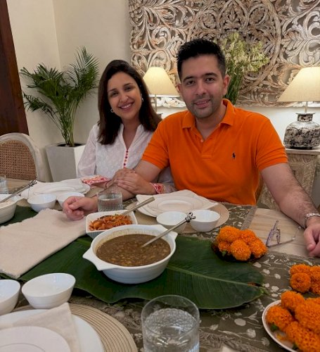 Parineeti Chopra gives a glimpse of her “healthy meal” post-delivery