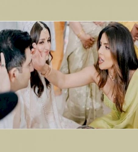 Priyanka Chopra wishes 'jiju' Raghav Chadha a wonderful year ahead with the little one