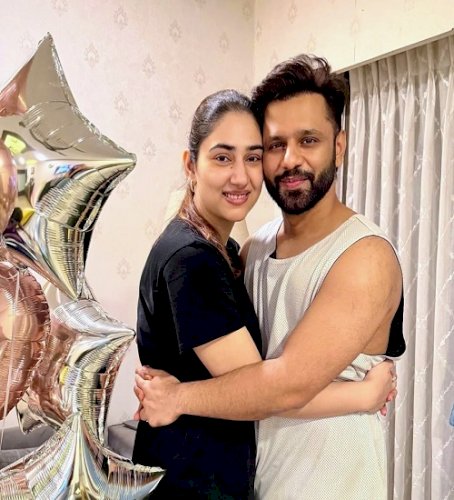 Rahul Vaidya shares pics of special moments with wife Disha Parmar on her birthday