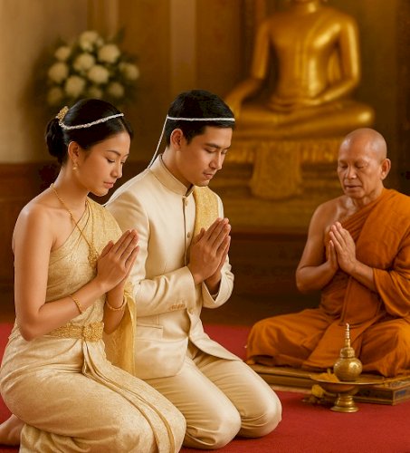 The Serenity of a Buddhist Wedding: A Union of Love and Mindfulness