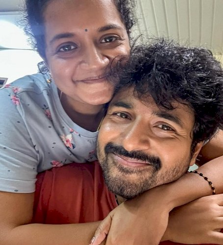 Sivakarthikeyan pens a lovely birthday wish for his 'everything' wife Aarthy
