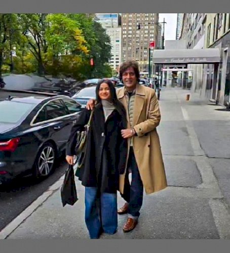 Chunky Panday enjoys ‘a slice of New York’ with daughter Rysa Panday