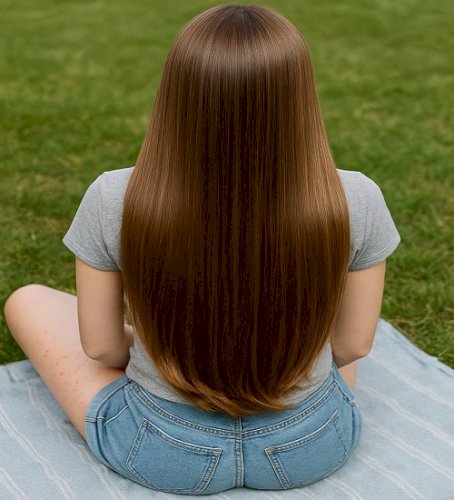 The Beauty of Naturally Silky Hair