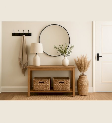 How to Style the Entrance of Your Home for a Warm and Elegant Look