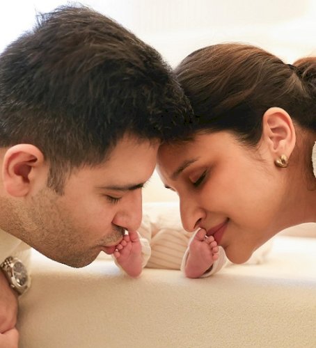 Parineeti Chopra, Raghav Chadha name their son Neer: Our hearts found peace in an eternal drop of life