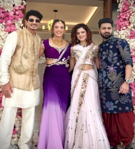 Palak Muchhal offers a glimpse into brother Palaash Muchhal & Smriti Mandhana's pre-wedding celebrations