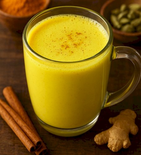 Golden Turmeric Milk (Haldi Doodh): A Healing Winter Elixir