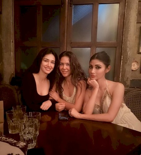 Mouni Roy enjoys date night with her girls Disha Patani & Sonam Bajwa