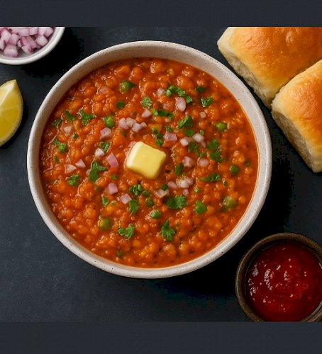 Schezwan Pav Bhaji: A Fiery Indo-Chinese Twist to a Classic Mumbai Street Food