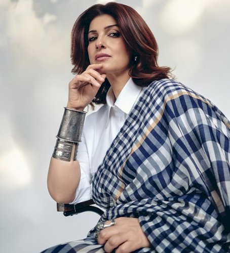 Twinkle Khanna turns a saree into a power statement, says 'confuse everyone around you'