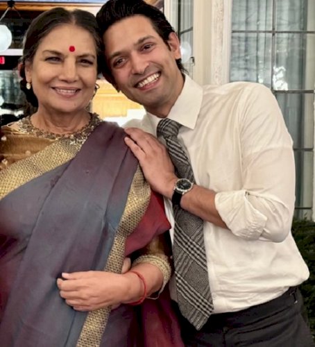 Shabana Azmi shares a heartwarming moment with Vikrant Massey