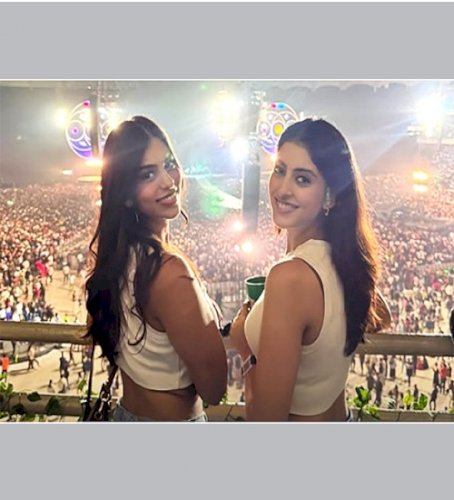 Suhana Khan says 'Love You' to BFF Navya Nanda on her birthday