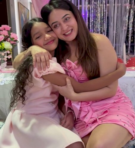 Mahhi Vij wishes foster daughter Khushi on her birthday: 'She is not related to my blood but she is my first love'