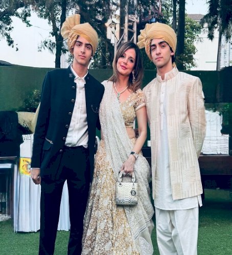 ‘Mama Lioness’ Sussanne Khan dotes on her sons, says her ‘heart beams with pride’