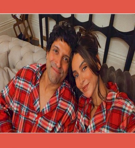 Shibani Dandekar calls life with Farhan Akhtar 'an adventure', calls him her 'happy place'