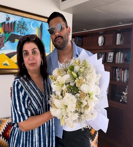 Farah Khan cuts a 'squished' birthday cake, says it exactly 'represents her life at 61'