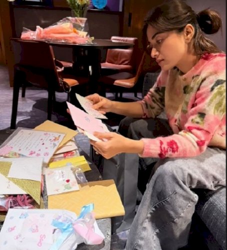 Rashmika Mandanna bombarded with letters & gifts during her visit to Japan