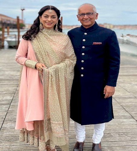 Juhi Chawla says 'I’m so fortunate' in a lovely birthday wish for husband Jay Mehta