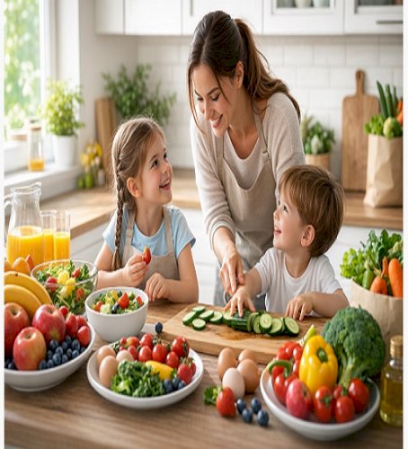 Nutrition and Health Tips for Moms and Kids