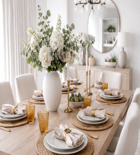 Styling Your Dining Table Like a Designer