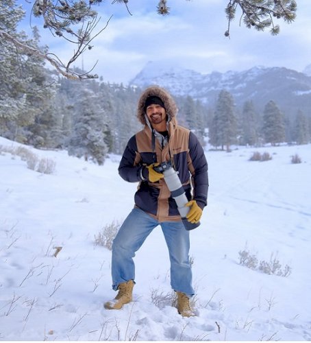Harshvardhan Rane realises his long-term dream of capturing a fox in the snow