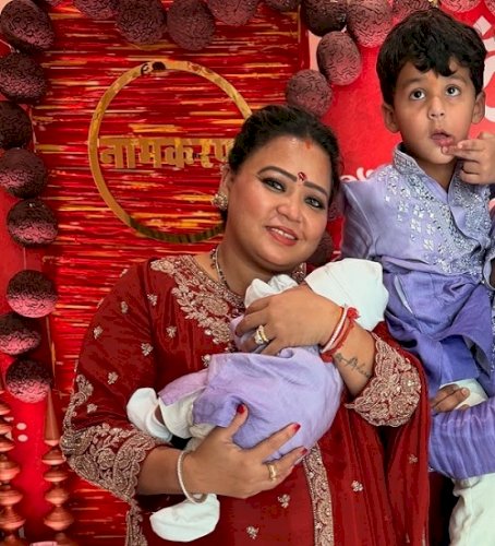 Bharti Singh reveals funny story behind naming newborn son as ‘Kaju’ in the sonography room itself