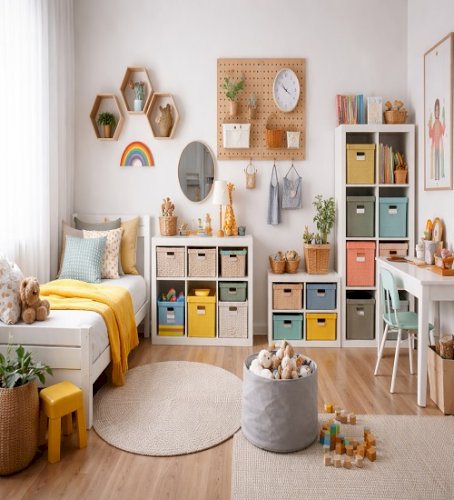 How to Organize a Kid’s Room Efficiently