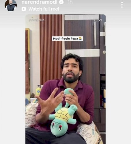 PM Modi shares influencer Yuvraj Dua's reel, urges people to cut sugar intake and stay fit