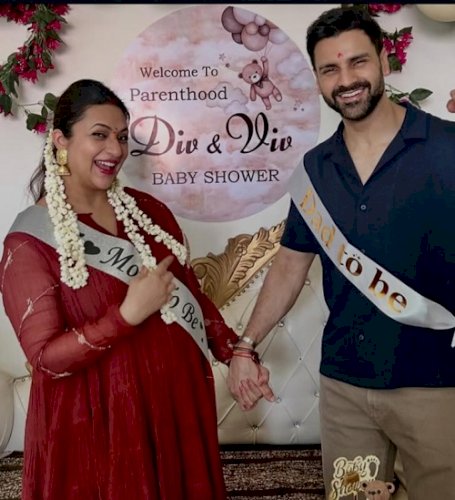 Mommy-to-be Divyanka Tripathi radiates pregnancy glow at surprise baby shower event