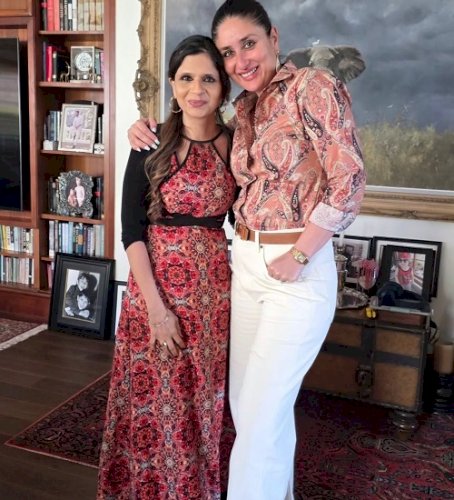 Saba Pataudi gives a sneak peak into Kareena Kapoor's lavish living room filled with Taimur, Jeh pics