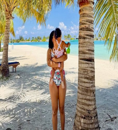 Masaba Gupta shares dreamy Maldives getaway moments with her little baby girl
