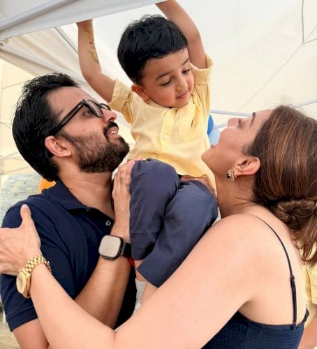 Kajal Aggarwal says 'love you more than all the stars in the sky' as son Neil turns 4