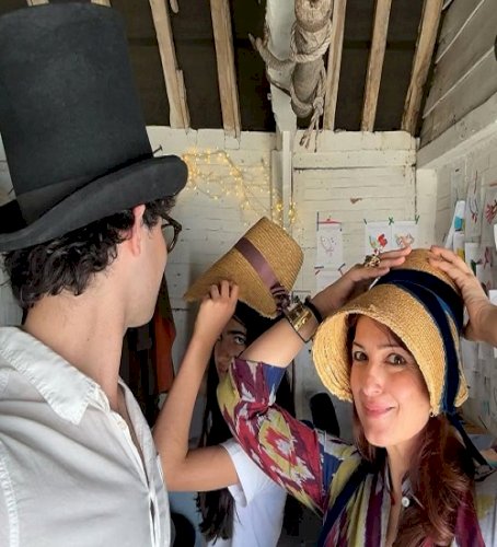 Twinkle Khanna shares a rare glimpse of her fun time with her kids, Aarav & Nitaara