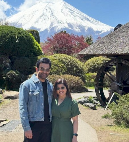 Prithviraj Sukumaran wishes for more travel & discoveries with wife on 15th wedding anniversary