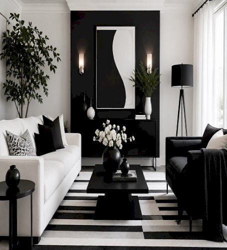 Black and White Decor Themes: Timeless Elegance for Every Home