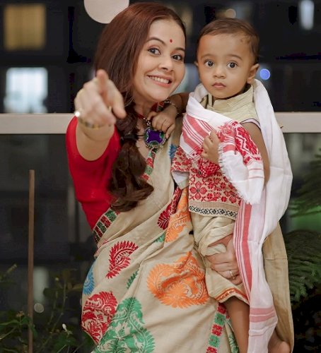 Devoleena Bhattacharjee gets emotional as her son takes his first step