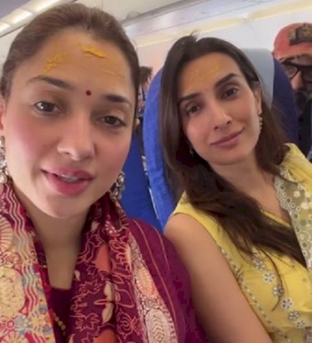 Tamannaah Bhatia, Pragya Kapoor call visit to Ujjain’s Mahakaleshwar Temple: Amazing