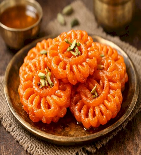 Imarti – Spiral-Shaped Traditional Indian Sweet