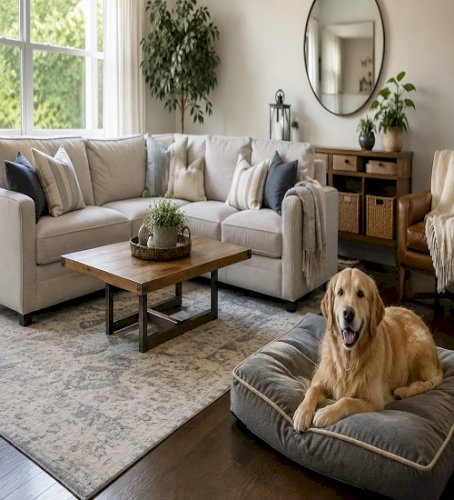 Pet Friendly Living Room Ideas: Stylish Decor for You and Your Pets
