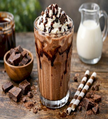 Chocolate Cold Milk Drink Recipe for Summer