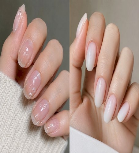 Bubble Bath Nails & Milky Manicure Styles: The Soft Glam Nail Trend Taking Over 2026