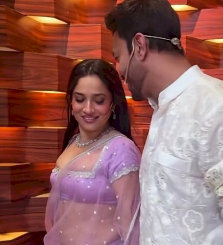 Ankita Lokhande, Vicky Jain re-create Aishwarya Rai, Salman Khan's ‘Chaand Chupa Baadal Mein’ moment