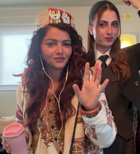 Rubina Dilaik proudly represents Himachali traditional attire in Cape Town ahead of ‘KKK 15’
