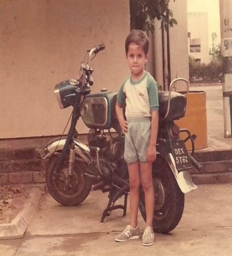 Shahid Kapoor's childhood throwback reveals his love for bikes started early