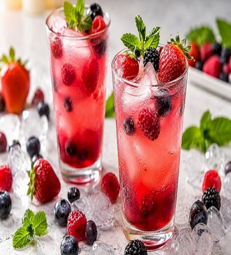 Tropical Berry Coolers: A Refreshing Summer Delight