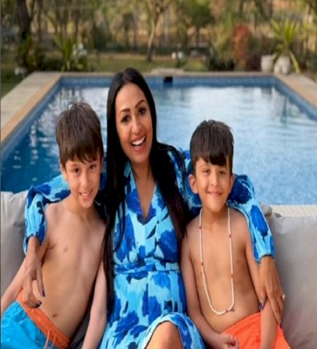 Kashmera Shah, Krushna Abhishek's twins turn 9, actress ‘thanks them for coming into their lives’